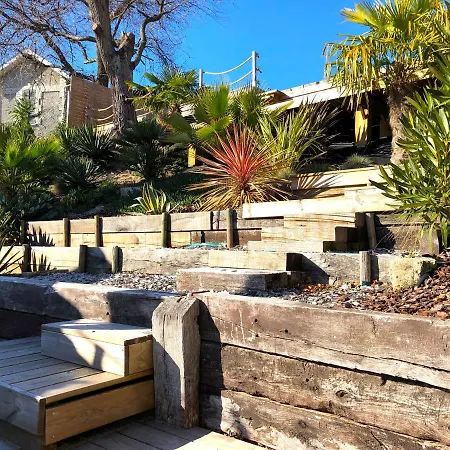 Вилла Maison Basque Aiguillon Piscine Jardin Terrasse Аркашон